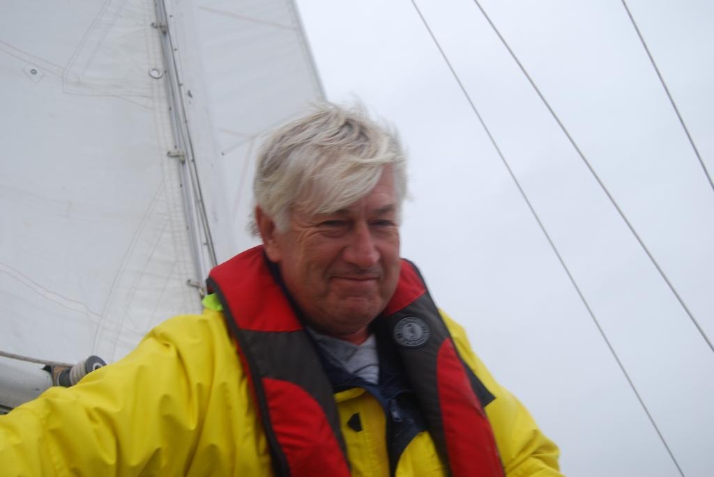 Marine surveyor conducting a pre-purchase boat inspection in eastern Ontario